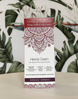 Dark Brown Henna Cream Hair Dye