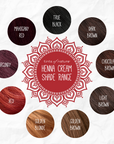 Golden Brown Henna Cream Hair Dye