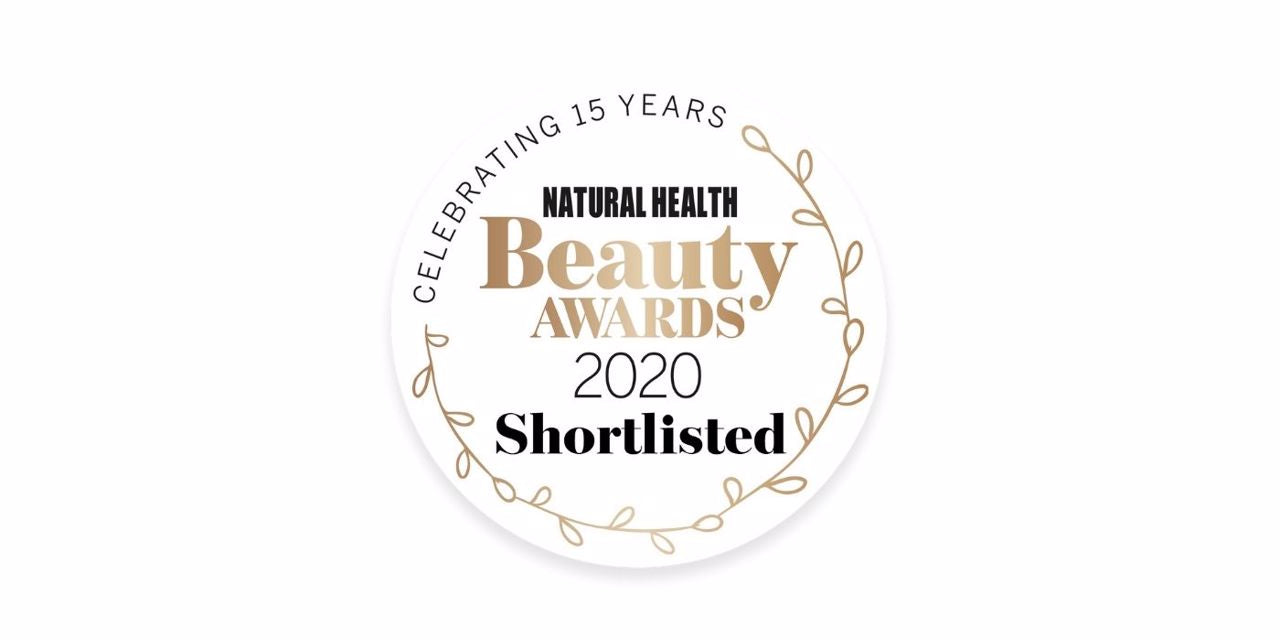 Natural Health Beauty Awards 2020 - we're shortlisted!