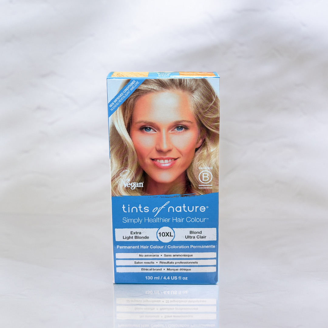 Tints of Nature vegan home hair dye box in shade 10XL extra light blonde